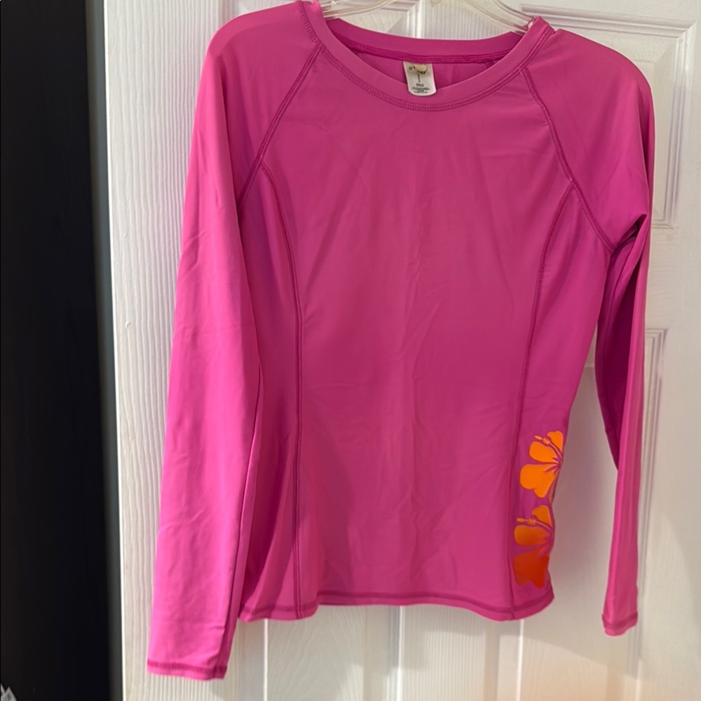 Old Navy Pink and Orange Swim Coverup